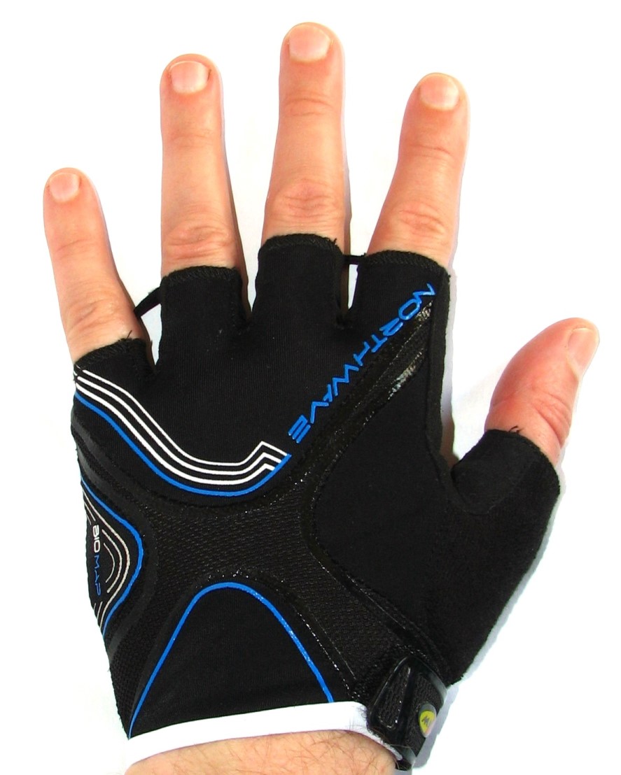 Велоперчатки NORTHWAVE C89142001 BLACK-BLUE L Велоперчатки NORTHWAVE C89142001 BLACK-BLUE L